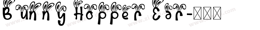 Bunny Hopper Ear字体转换